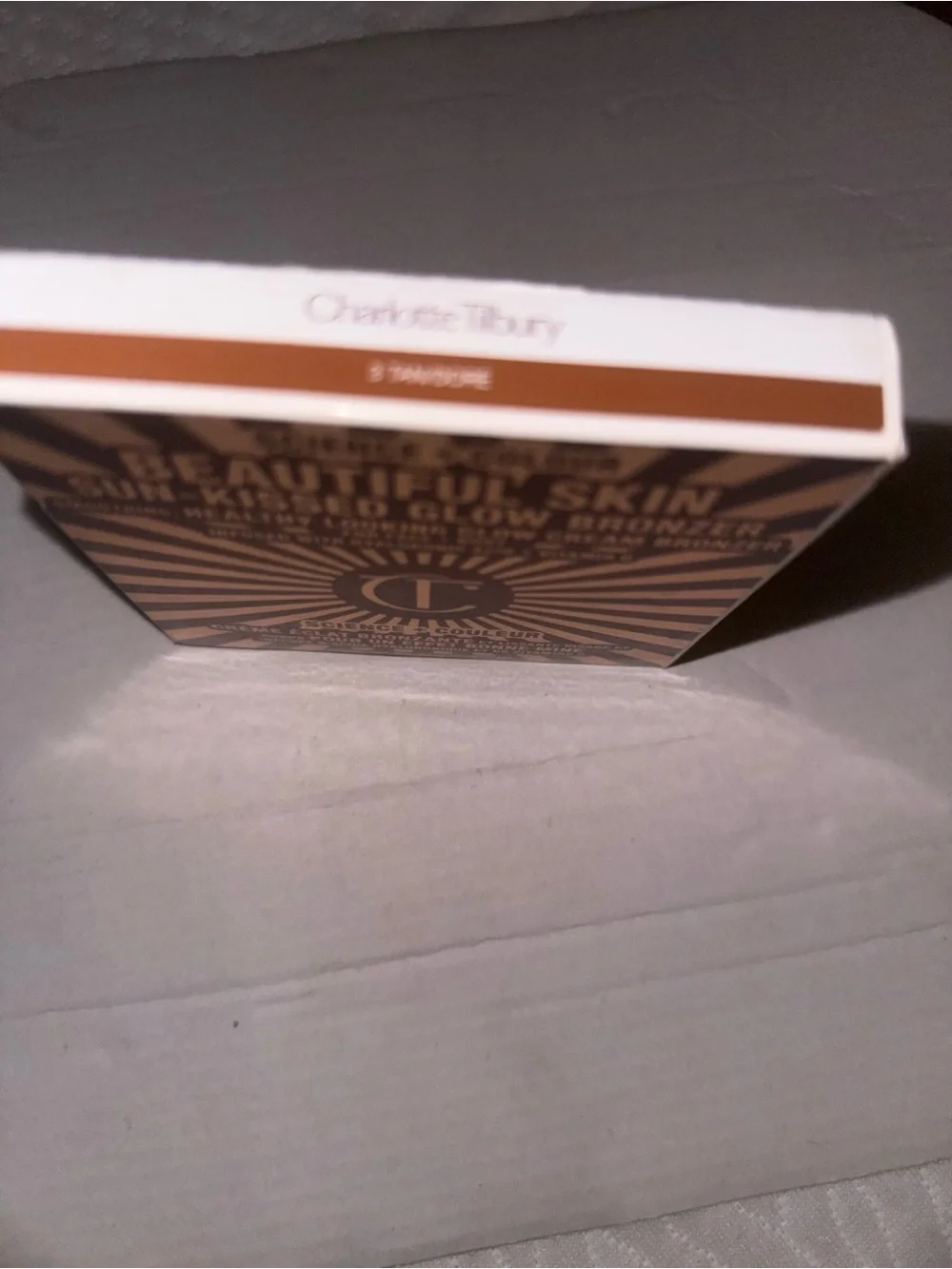 Charlotte Tilbury Airbrush Flawless Foundation - Cool & Sun -Kissed bronzer Tan